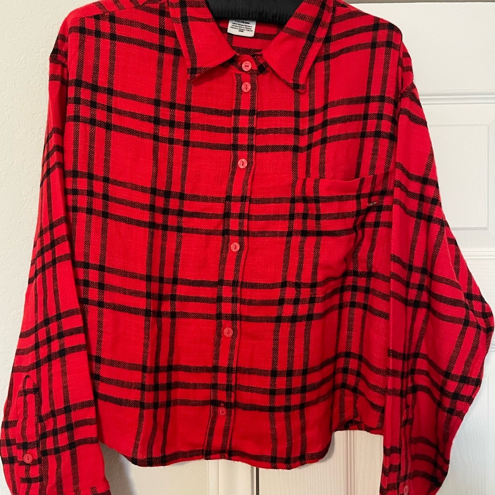 PINK Flannel Shirt